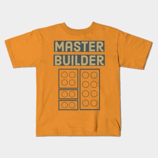 Master Builder Kids T-Shirt